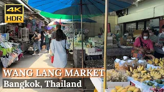 [BANGKOK] Wang Lang Market By Boat "A True Thai Street Market"| Thailand [4K HDR Walking Tour]