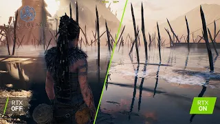 Hellblade: Senua's Sacrifice Enhanced - RTX On vs Off | Graphics/Performance Comparison