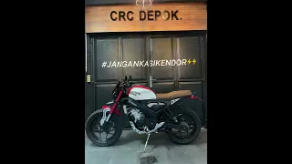 Review Custom YAMAHA XSR 155 CRC Depok #shorts