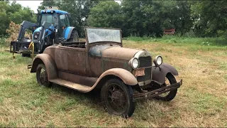 An ultimate barn Find..... it could be a 1928 Ford roadster