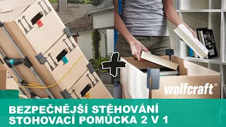 Rychlé a bezpečné stohování krabic stejné velikosti | wolfcraft