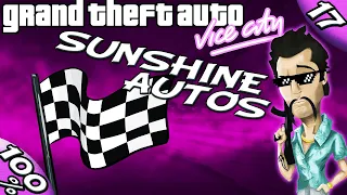 GTA Vice City [:17:] Sunshine Autos Vehicle Lists and Races [100% Walkthrough]