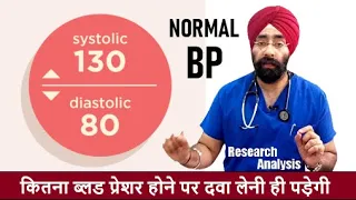 The NEW Normal Blood Pressure | Dr.Education Hindi Eng