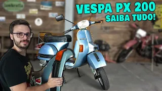 SAIBA TUDO SOBRE Vespa PX 200 | Super Trunfo Garage