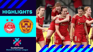 Aberdeen 3-2 Motherwell | Dons survive late scare to down Women of Steel | SWPL