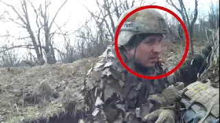 Видеофакт. Группа спецназа ФСБ РФ на позиции в Луганской области  напротив 93 бригады. Март 2020 г.