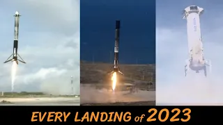 Rocket Landing Compilation 2023 | Every Landing of the Year