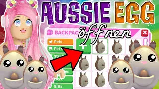 Wir ÖFFNEN nur **seltene** AUSSIE EGGS 2.0 🥚✅ Roblox Adopt Me! [DEUTSCH]