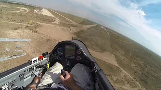 Wind Shear on Short Final - Glider Instantly Loses 100 Feet