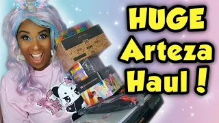 HUGE Arteza Unboxing! Arteza Art Supplies