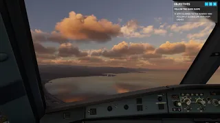 Microsoft Flight Simulator 2020 - Airbus A320 Landing At Nice Côte d'Azur Airport