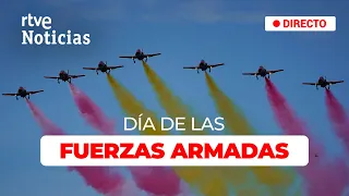 DÍA de las FUERZAS ARMADAS : Los REYES de ESPAÑA presiden el DESFILE en OVIEDO | RTVE