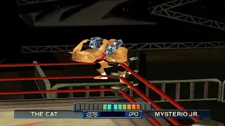 WCW Mayhem - Rey Mysterio Jr. (Part 1) - Quest For The Best Mode (PS1)