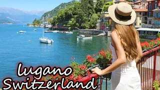 Lugano Switzerland  Walking Tour The Best Summer Holiday 2023