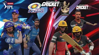 Mumbai💫Indians VS Royal👑Challenger Bangalore 5 Overs Match | Indian Challenge Cup🏅| Cricket 19 IPL🇮🇳