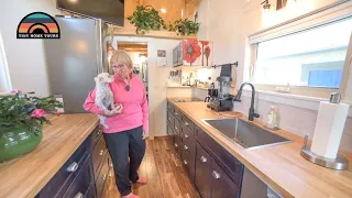 After Retirement She Started Over With A New Life In Her Custom Tiny Home On Wheels