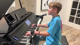 "I'm Still Standing" Elton John performed by Carter (12 years old)