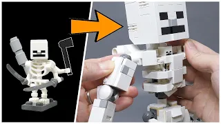 Upgrading My Son's LEGO Minecraft Multi-Armed Skeleton