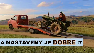 Zetor 25 - Štart kľukou a iné trampoty 🚜