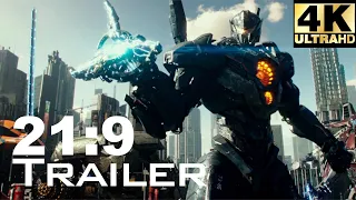 [21:9] Pacific Rim 2: Uprising Ultrawide 4K Trailer (Upscaled) | UltrawideVideos