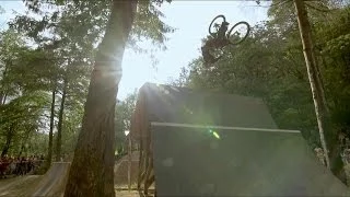 Mountain bike and BMX dirt jumping contest - Red Bull Wild Ride