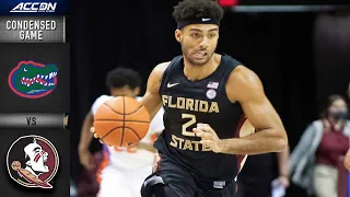 Florida vs. Florida State Condensed Game | 2020-21 ACC Men's Basketball