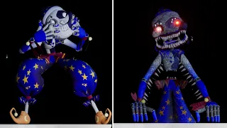 Moon transforms into Nightmare Moon and eats Gregory - Five Nights at Freddy's: Security Breach