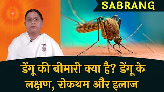 डेंगू की बीमारी क्या है? | डेन्यूगे के लक्षण, रोकथम और इलाज  | Sabrang Ep.206 |