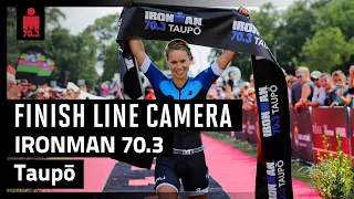 2023 IRONMAN 70.3 Taupo | Finish Line Camera