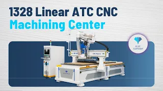 Top-ranked  1328 Nesting CNC Router Woodworking Machine with 9KW ATC Spindle for Furniture Making