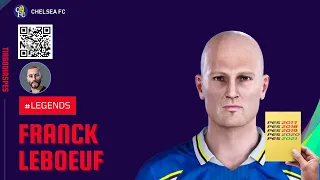 Franck Leboeuf @TiagoDiasPES (Chelsea, Marseille, Strasbourg) Face + Stats | PES 2021