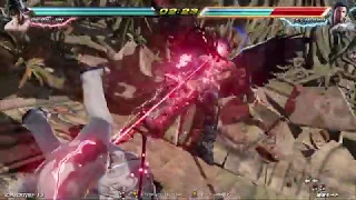 Tekken 7 Arcade - Devil Jin kamehameha + first rage art