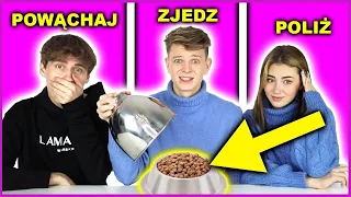 ZJEDZ POLIŻ POWĄCHAJ CHALLENGE 😱🤢| Dominik Rupiński