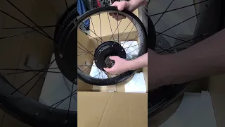 Harbin-Star E-Bike Conversion Kit, 48V 1200W 26" Fat Rear Wheel. MotorE-Bike. Part 1 Conversion Kit.