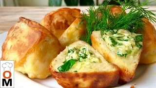 Meat Rissoles With Hot Butter and Dill