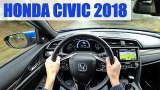 2018 Honda Civic 1.6 i-DTEC, 4K POV TEST: Úsporně a s radostí!