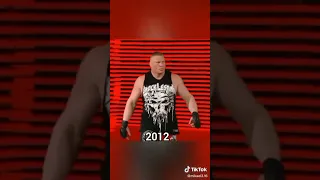 Brock Lesnar Evolution 2002 - 2022 #shorts