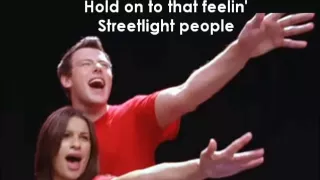 Glee - Don't Stop Believing (Lyrics)