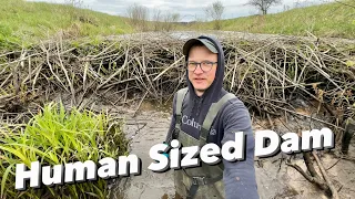 Draining Water From a Friend's Field.