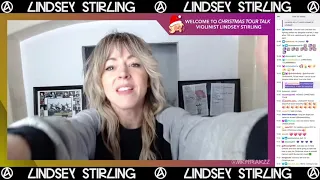 Lindsey Stirling Holiday Practice Livestream Twitch 10-06-2021