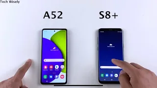 SAMSUNG A52 vs S8 Plus - SPEED TEST