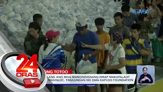 15,000 kabilang ang mga mangingisdang hirap makapalaot sa Bajo de Masinloc, tinulungan... | 24 Oras