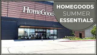 HomeGoods Summer Essentials || HomeGoods Shop With Me
