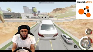 This is what happens when I try not to crash in BeamNG.Drive lmaooo