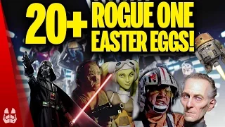 20+ ROGUE ONE EASTER EGGS & REFERENCES!