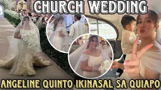 Angeline Quinto walking down the Aisle finally church wedding happening with her love Nonrev Daquina