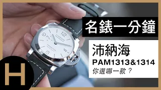 【名錶一分鐘】入手前秒懂沛納海 Luminor是什麼?｜PANERAI Luminor Marina PAM1313與PAM1314