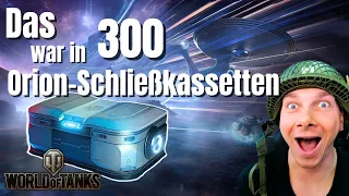 Lohnen sich die ORION SCHLIEßKASSETTEN? Wir testen! World of Tanks deutsch