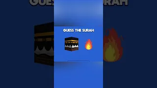 GUESS THE SURAH BY EMOJI - QURAN ISLAMIC QUIZ CHALLENGE (no music) - Muslim Quiz World - Part 1