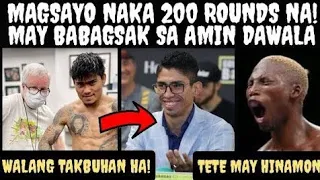 MAGSAYO 200 Rounds na sa SPARRING | ZOLANI TETE Hinamon si AKHMADALIEV | magsayo vs vargas